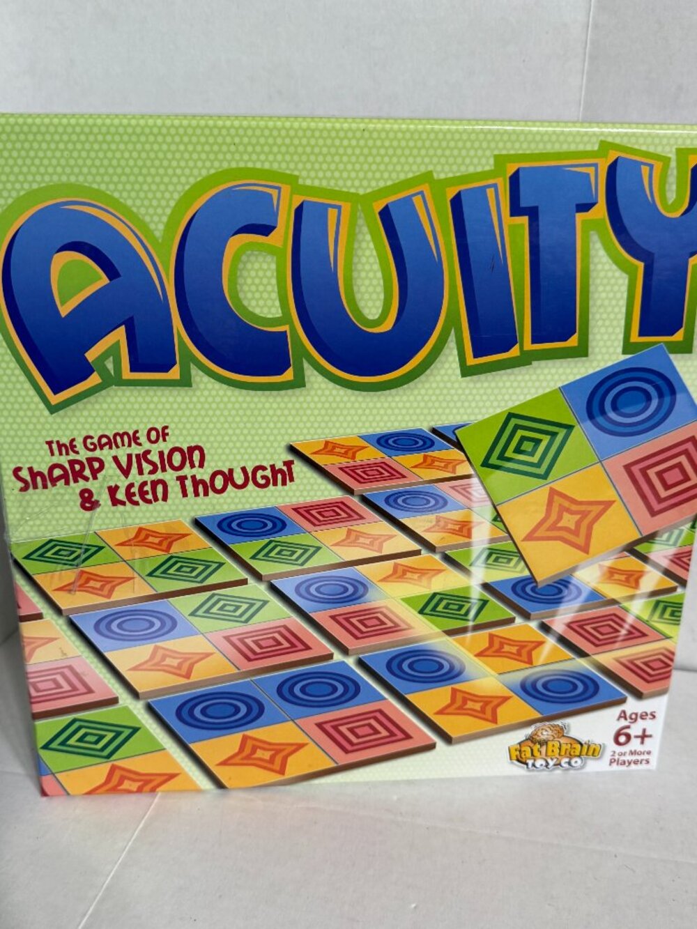 ACUITY Board Game Ages 6+ Recognize Patterns and Speed of Visual Perception GUC